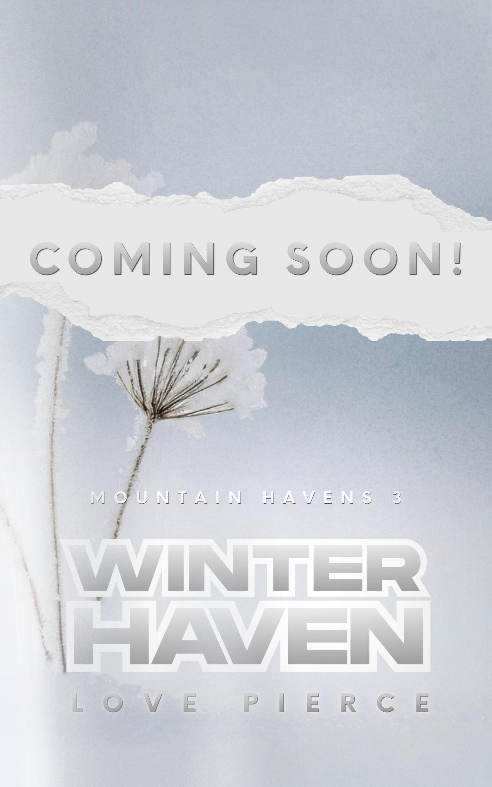 Winterhaven Book Cover Winterhaven by Love Pierce, a Spicy Post-Apocalyptic MFM Romance